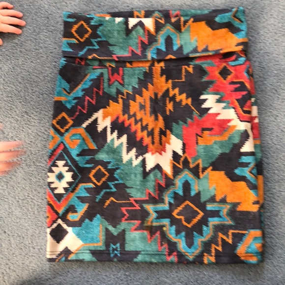 Patterned Nollie Mini Skirt - Picture 2 of 3